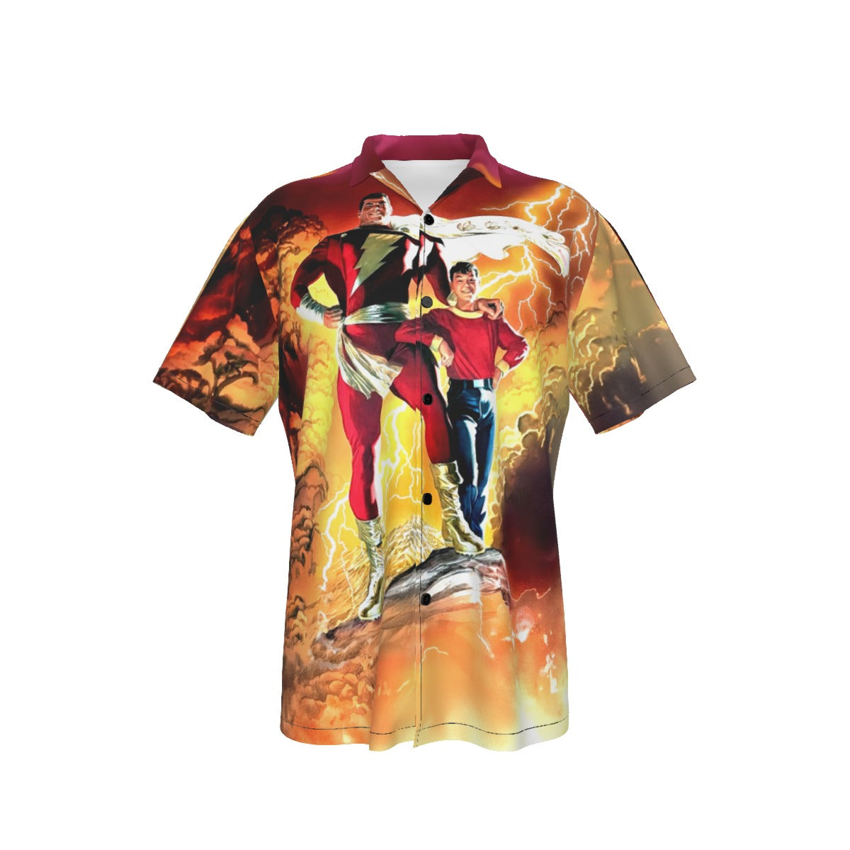 SHAZAM AND BILLY All Over Print Shirt & Tank Top - ALEX ROSS ART