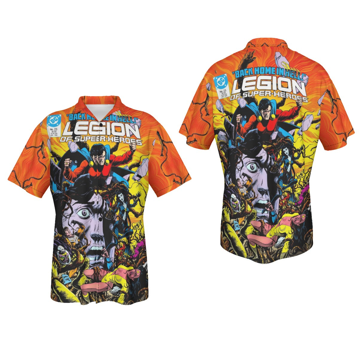 LEGION 23  All Over Print Shirt & Tank Top