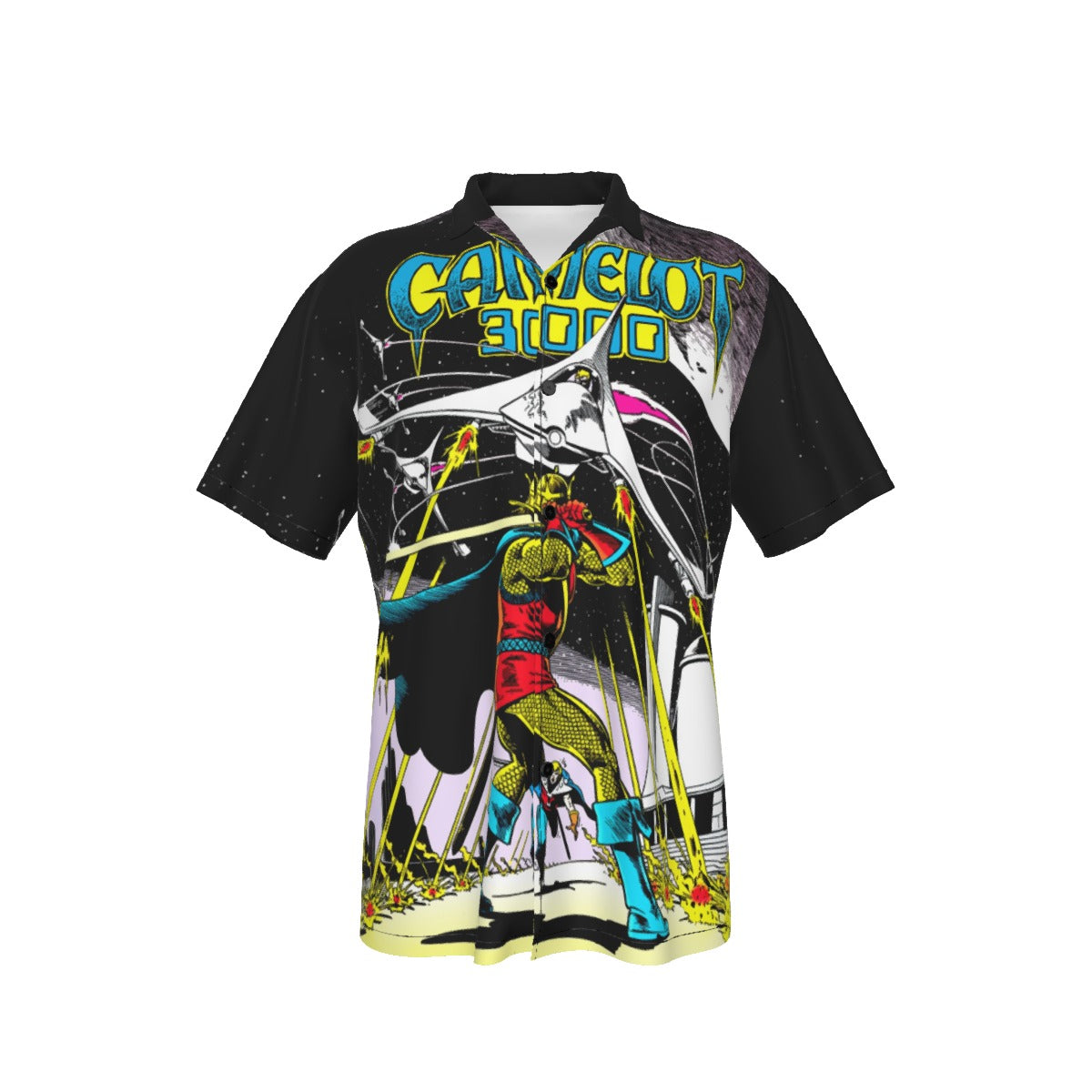 CAMELOT 3000 #4 ALL OVER PRINT SHIRT AND TANK TOP