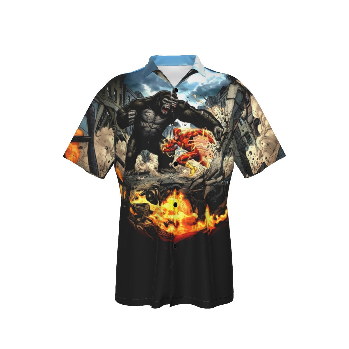 GORILLA GRODD GO All Over Print Shirt & Tank Top - ORIGINAL ART