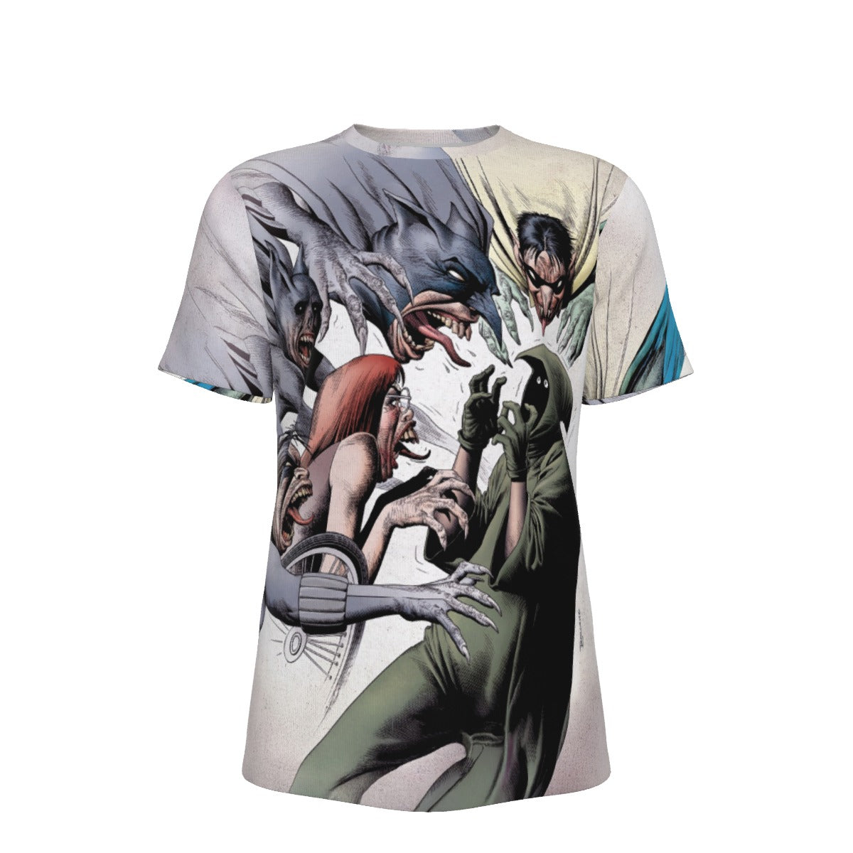 BATMAN DARK KNIGHT 46 ALL OVER PRINT SHIRT AND TANK TOP -BRIAN BOLLAND ART