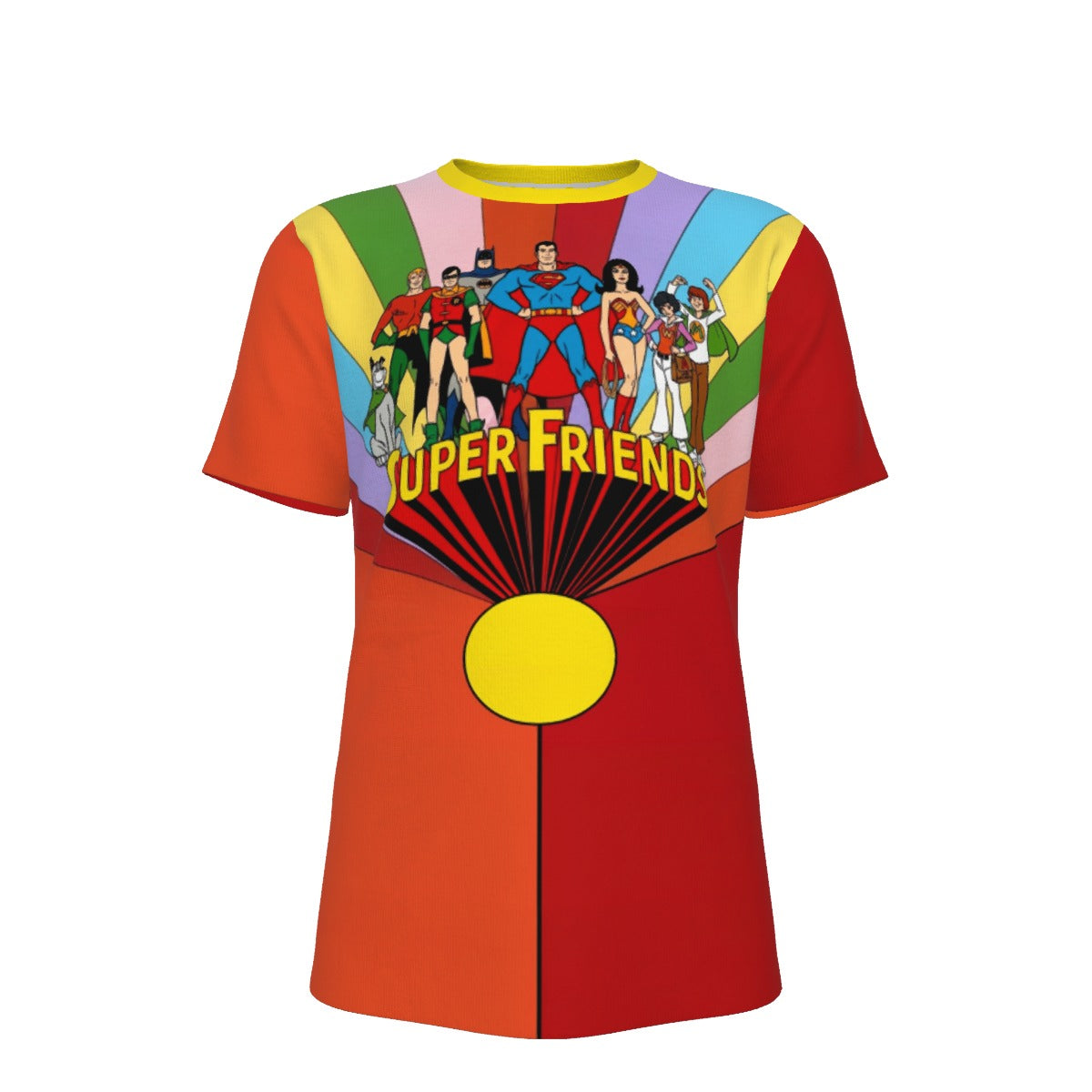 SUPER FRIENDS TV All Over Print Shirt & Tank Top