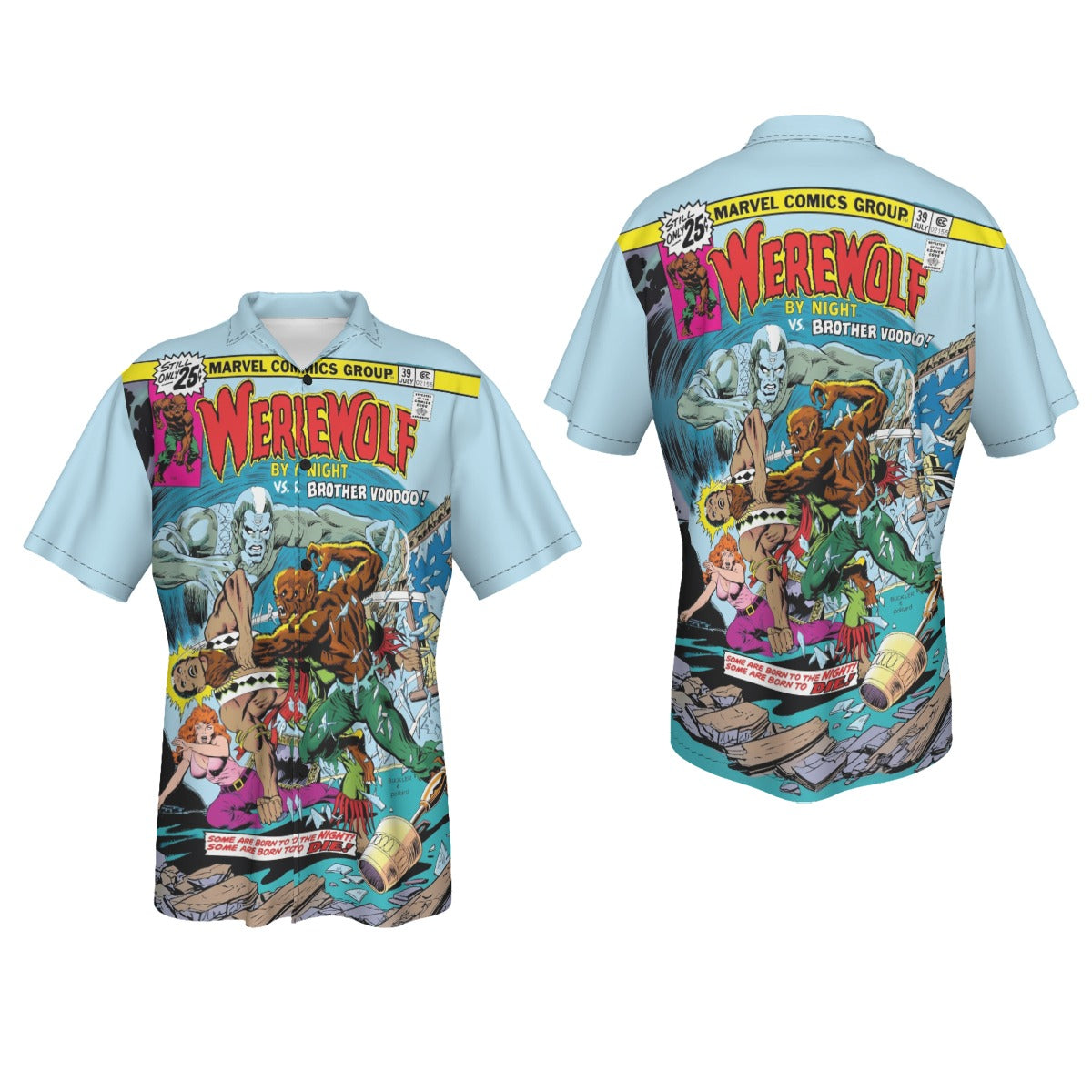 WEREWOLF BY NIGHT 39 All Over Print Shirt & Tank Top - BROTHER VOODOO