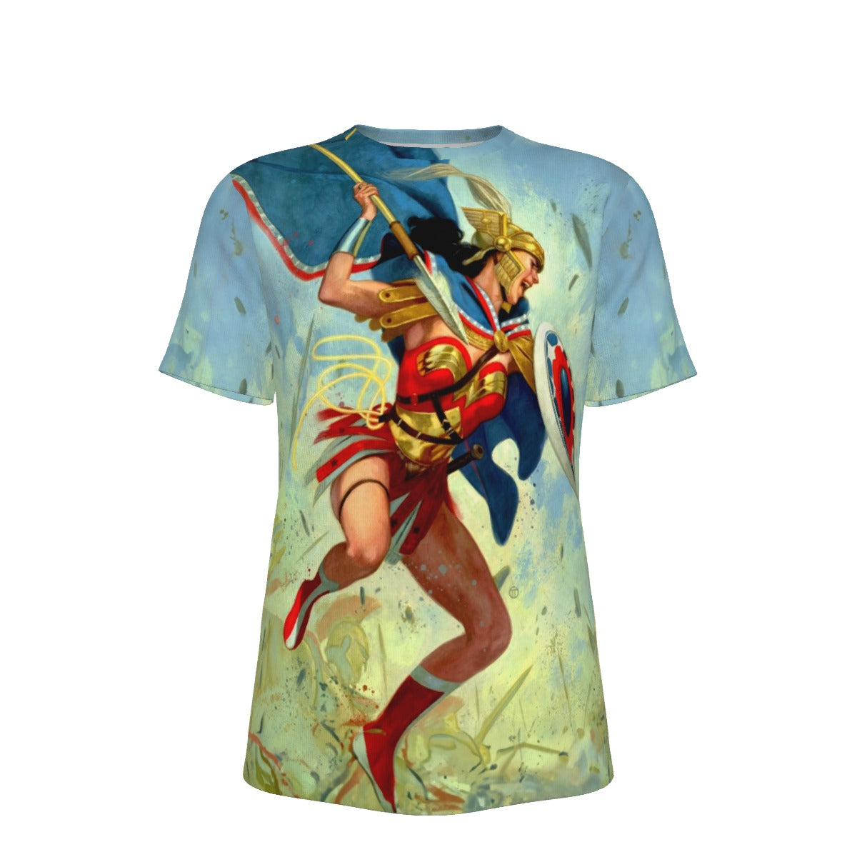 WONDER WOMAN 6 V6 VAR All Over Print Shirt & Tank Top - TEDESCO art