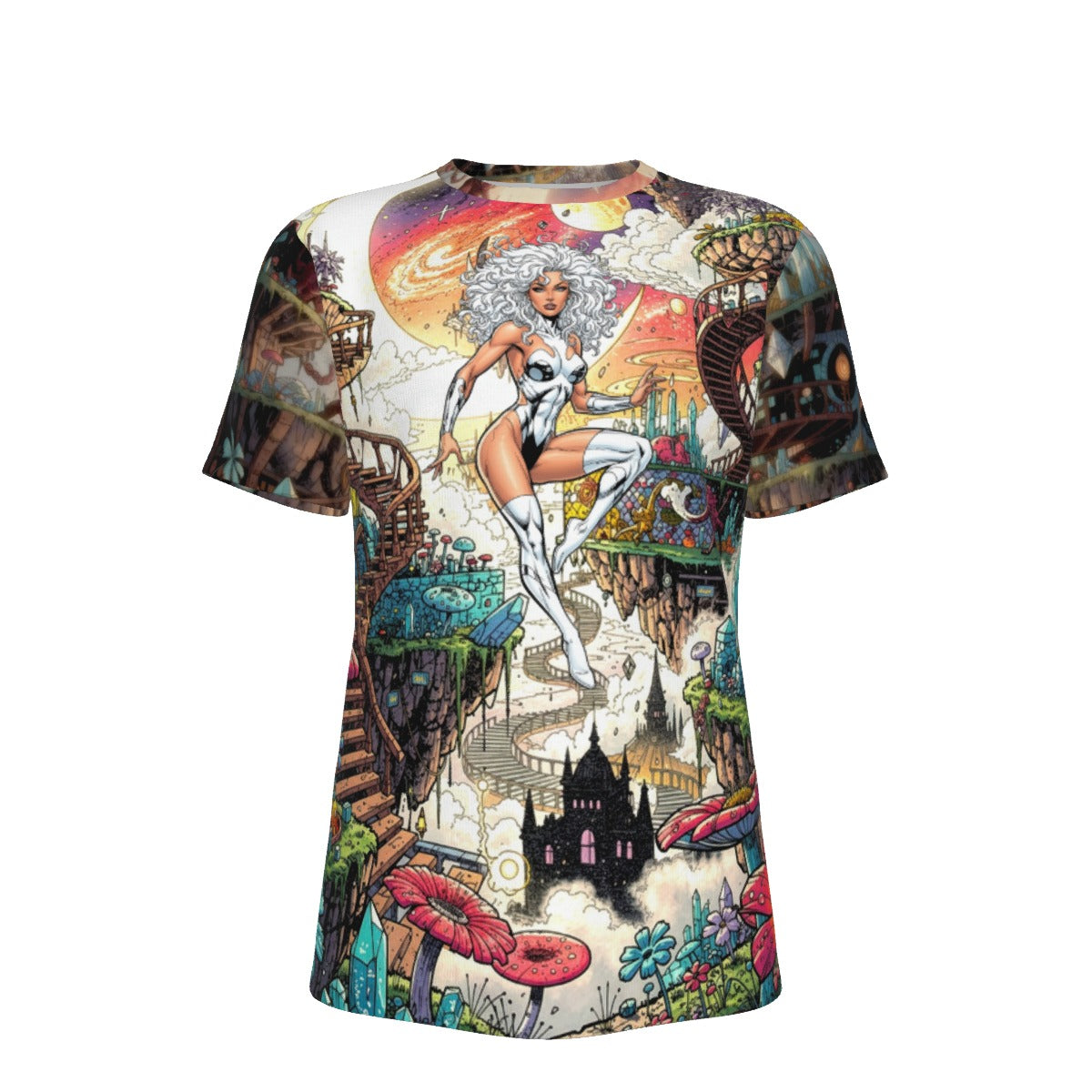 DREAM GIRL CLASSIC READY ALL OVER PRINT SHIRT AND TANK TOP