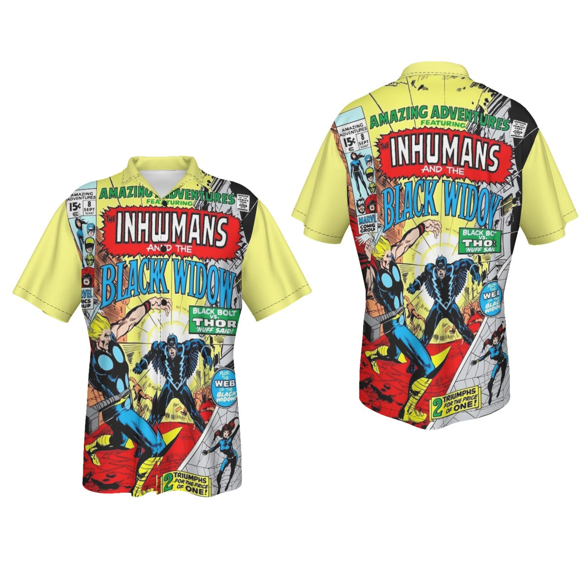 AMAZING ADVENTURES 8 ALL OVER PRINT SHIRT AND TANK TOP