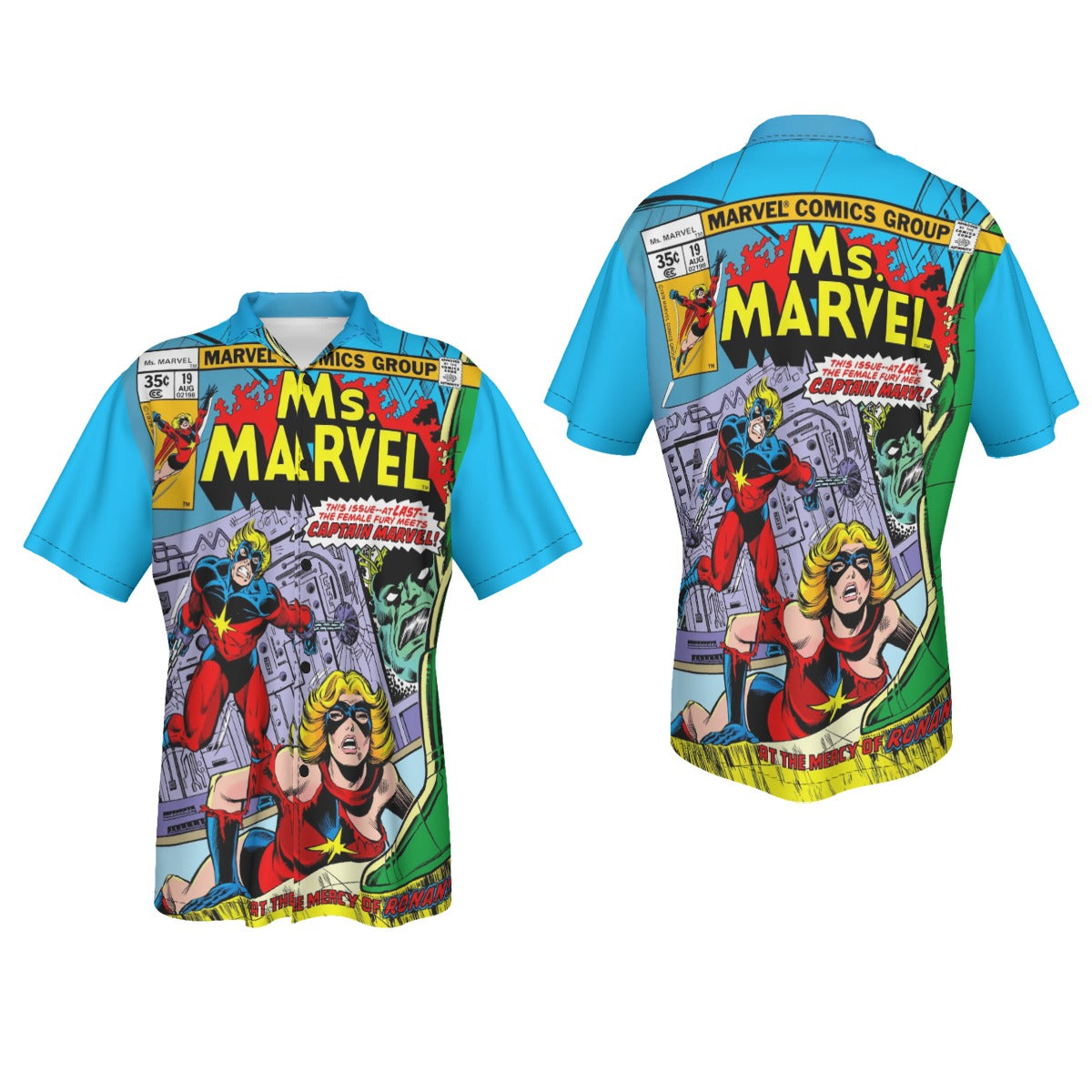 MS MARVEL 19 All Over Print Shirt & Tank Top