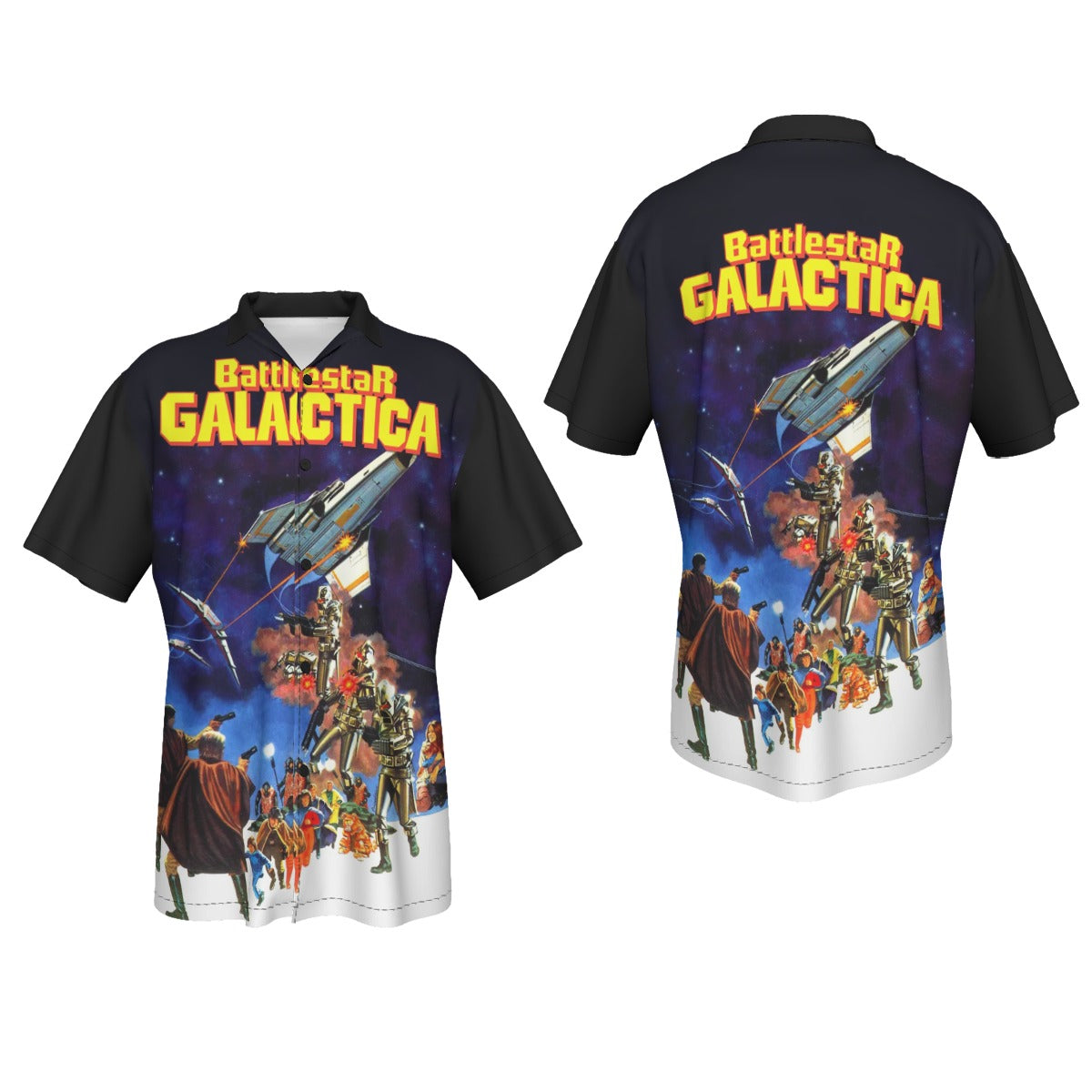 BATTLESTAR GALACTICA MOVIE POSTER All Over Print Shirt & Tank Top