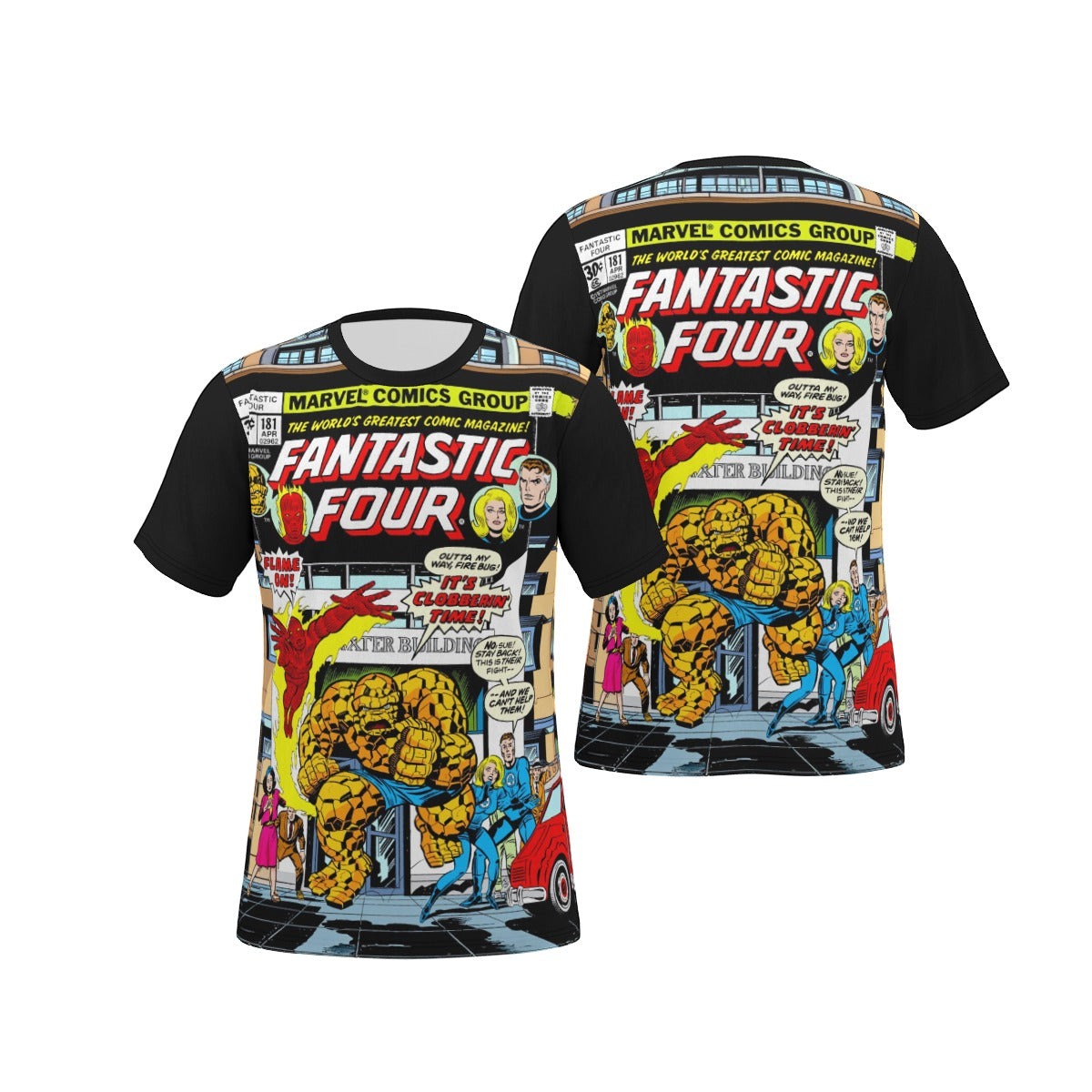 FANTASTIC FOUR 181 All Over Print Shirt & Tank Top