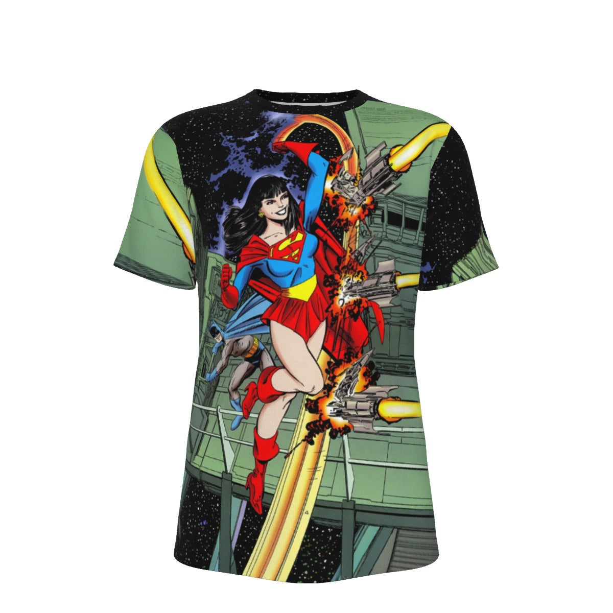 GENERATIONS 3 SUPERGIRL All Over Print Shirt & Tank Top - JOHN BYRNE ART