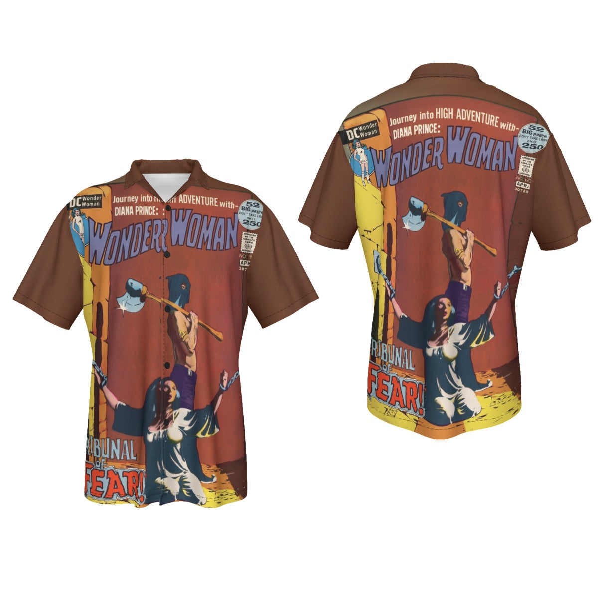 WONDER WOMAN 190 Over Print Shirt & Tank Top