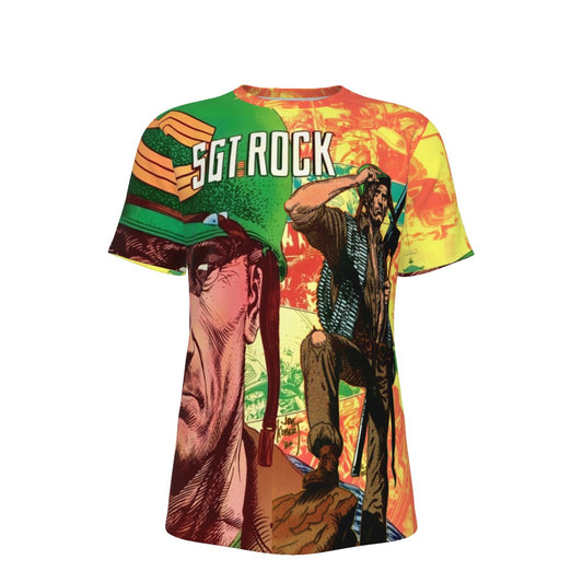 SGT ROCK TRIBUTE SHIRT ALL OVER PRINT SHIRT AND TANK TOP