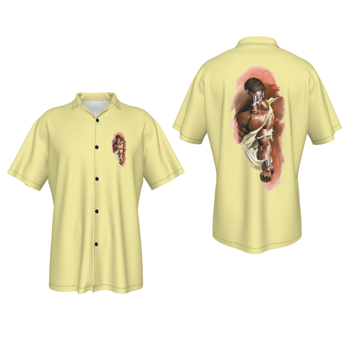 LUKE CAGE PINUP All Over Print Shirt & Tank Top - ALEX ROSS ART