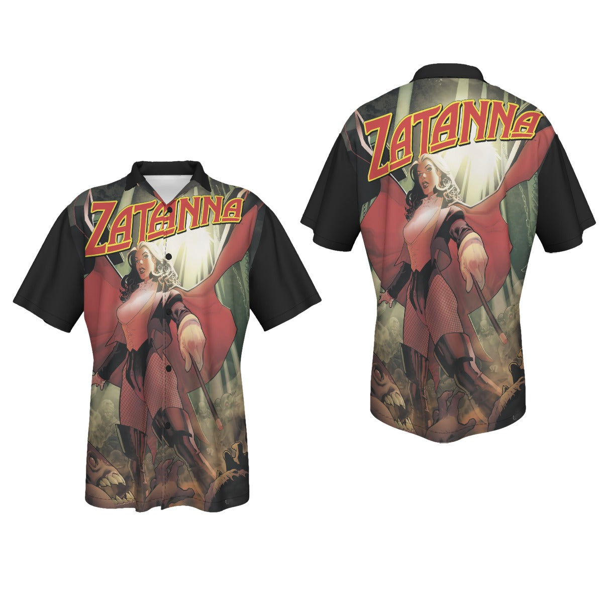 ZATANNA 1 ALL OVER PRINT SHIRT OR TANK