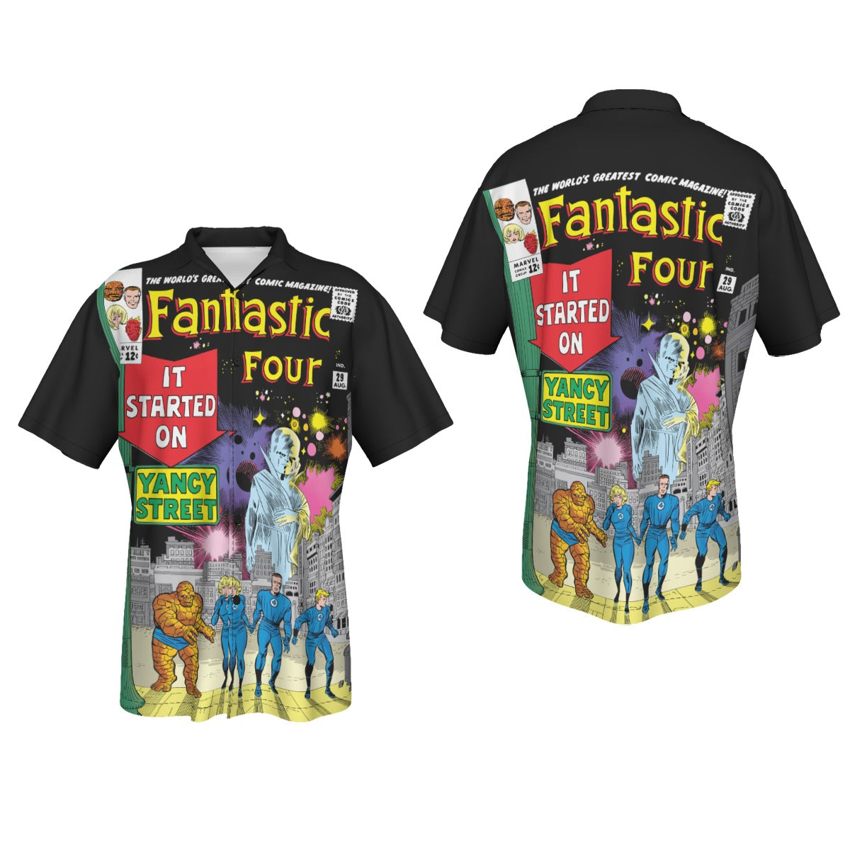 FANTASTIC FOUR 29 All Over Print Shirt & Tank Top