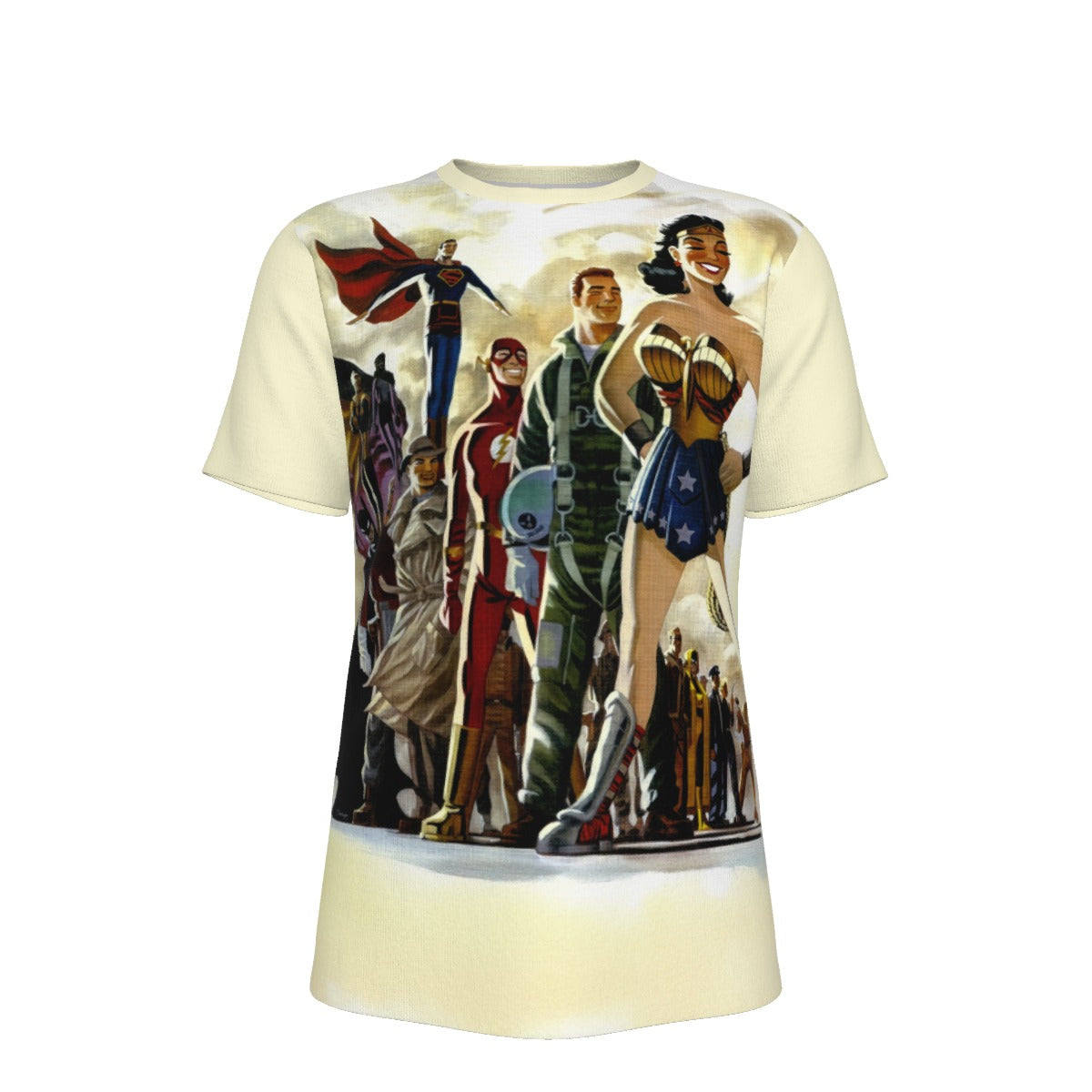 DC UNIVERSE All Over Print Shirt &amp; Tank Top -DARWYN COOKE