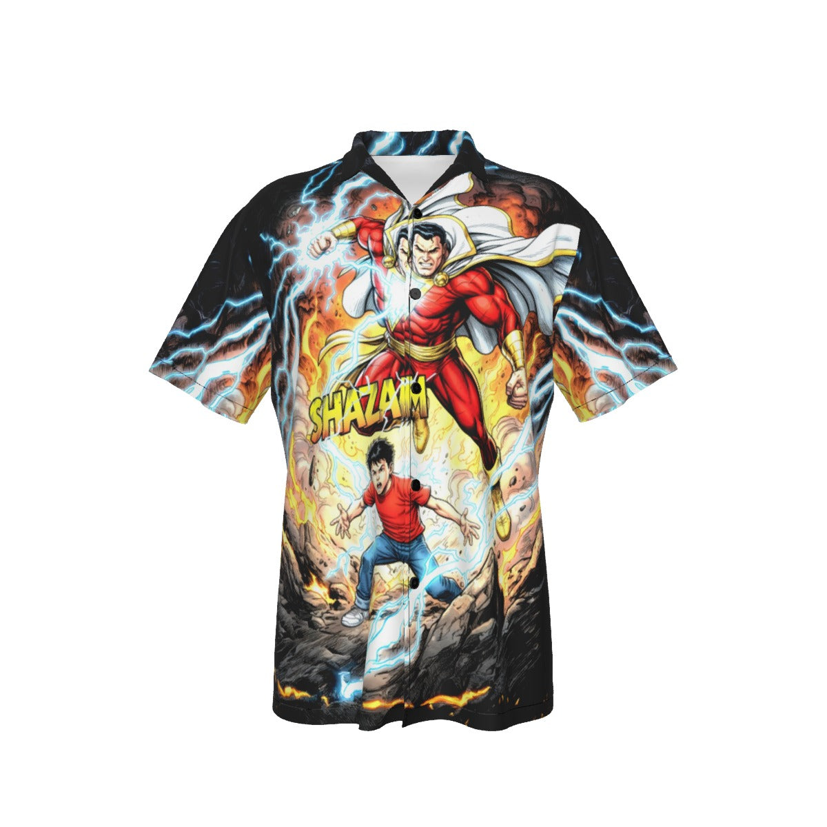 BILLY BATSON GO All Over Print Shirt & Tank Top - ORIGINAL ART