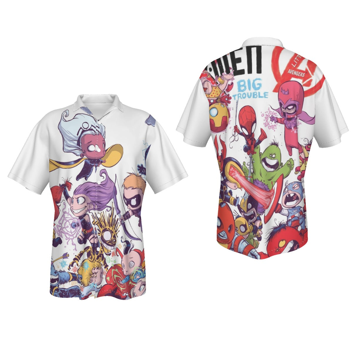 MARVEL BABIES All Over Print Shirt & Tank Top - SKOTTIE YOUNG ART