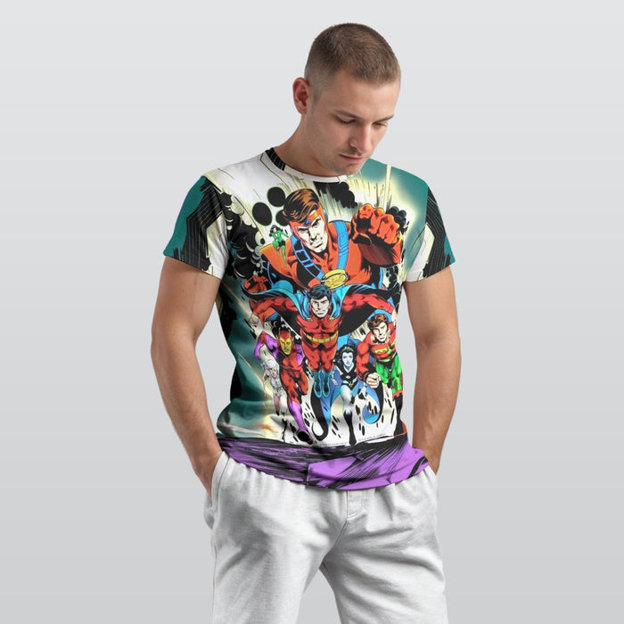 LEGION PINUP BY NEAL ADAMS ALL OVER PRINT SHIRT AND TANK TOP