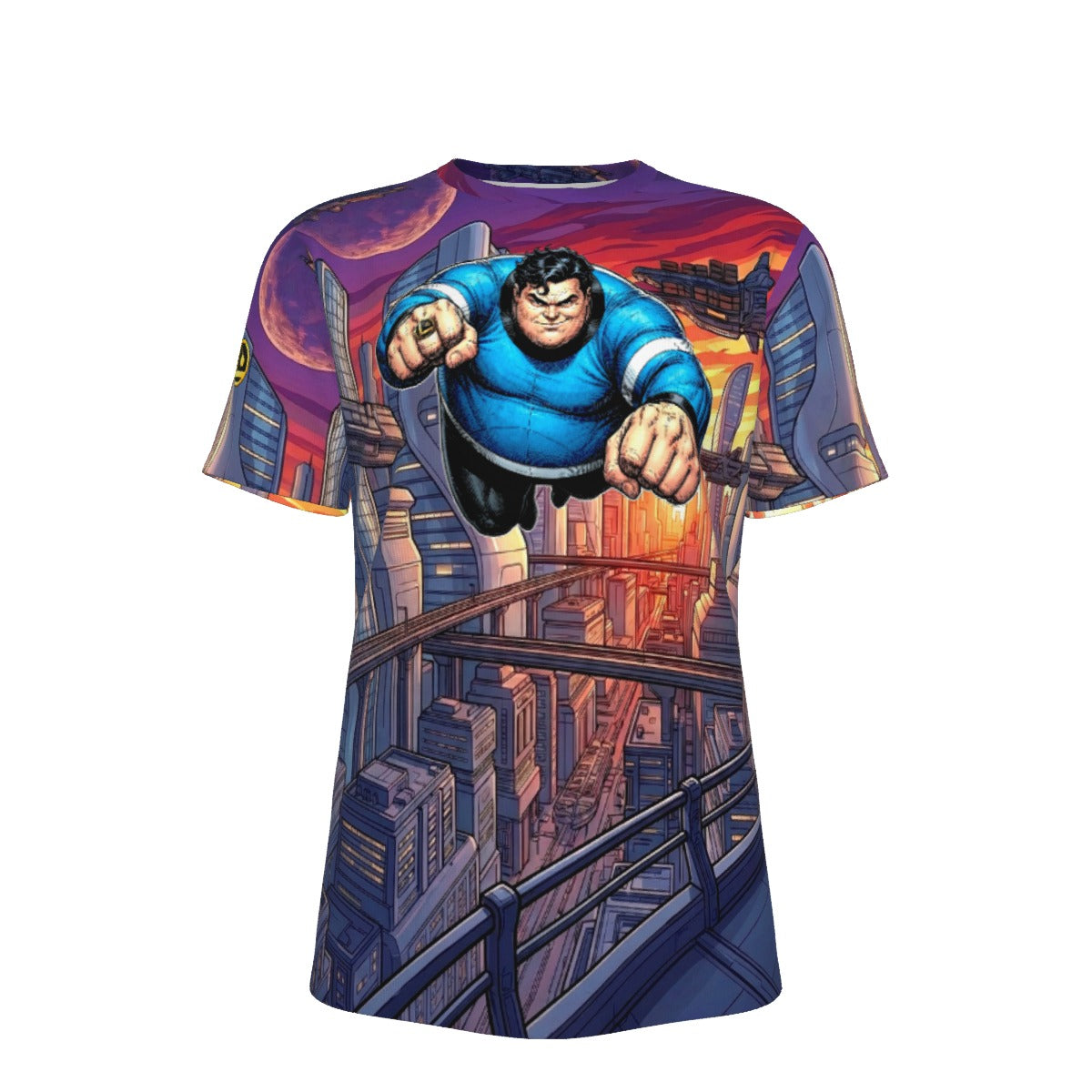 BOUNCING BOY RUSH ALL OVER PRINT SHIRT AND TANK TOP - ORIGINAL ART BY EKA