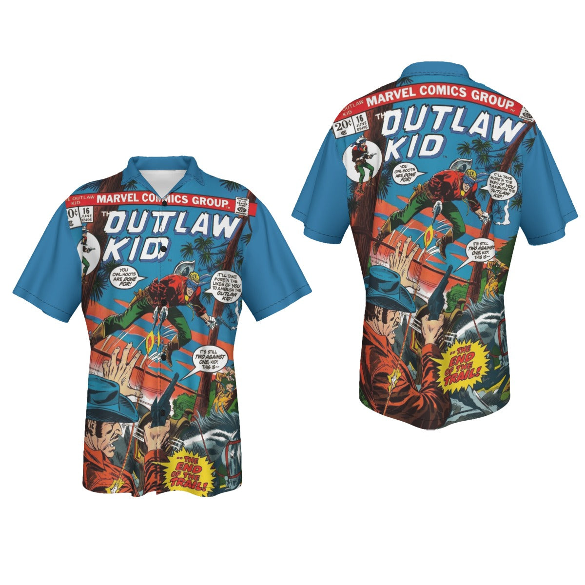 OUTLAW KID 16 All Over Print Shirt & Tank Top