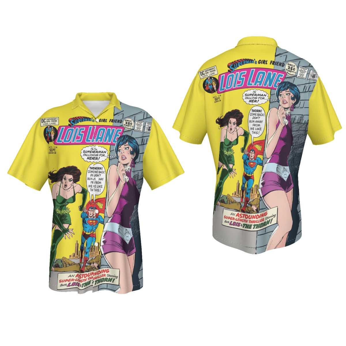 LOIS LANE 114 All Over Print Shirt & Tank Top - SUPERMAN'S GIRLFRIEND