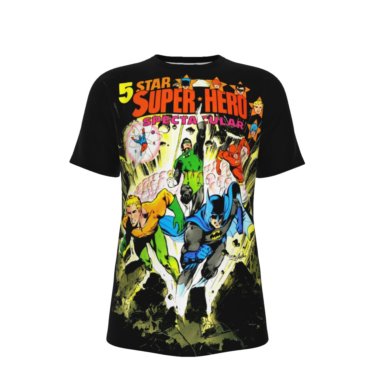 5 STAR SUPERHERO SPECTACTULAR All Over Print Shirt & Tank Top