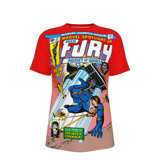 MARVEL SPOTLIGHT 31 ALL OVER PRINT SHIRT AND TANK TOP - NICK FURY