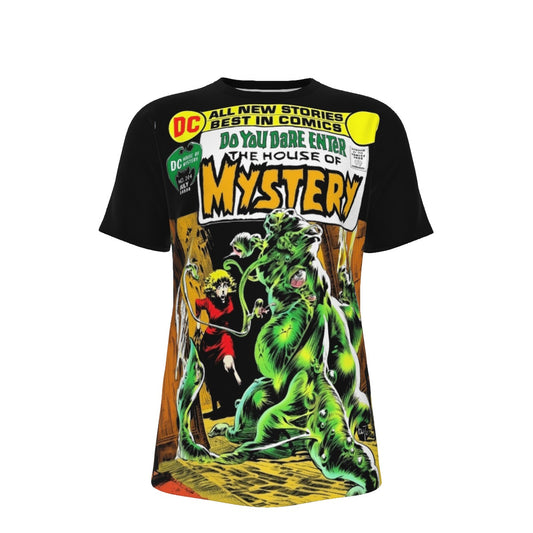HOUSE OF MYSTERY 204  ALL OVER PRINT SHIRT AND TANK TOP- BERNIE WRIGHTSON