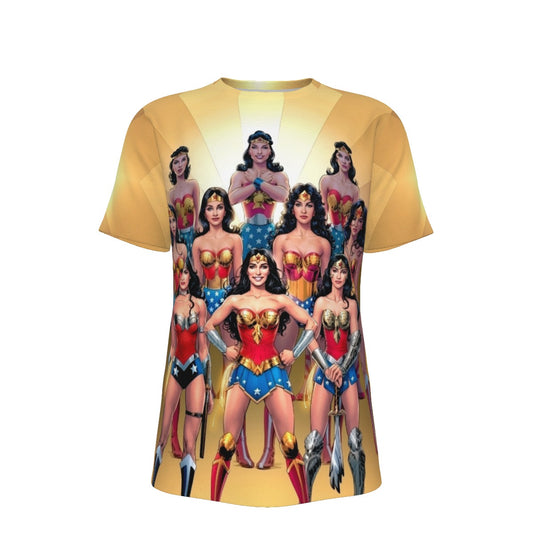 WONDER WOMAN 750 VAR ALL OVER PRINT SHIRT AND TANK TOP - NICOLA SCOTT ART