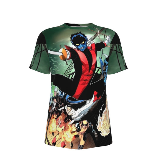 NIGHTCRAWLER ALL OVER PRINT SHIRT AND TANK - AMAZING XMEN 1