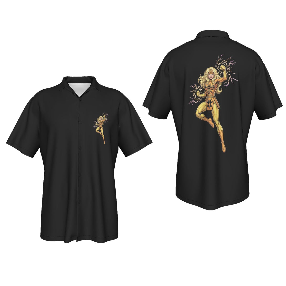 THENA GO All Over Print Shirt & Tank Top - ORIGINAL ART BY EKA