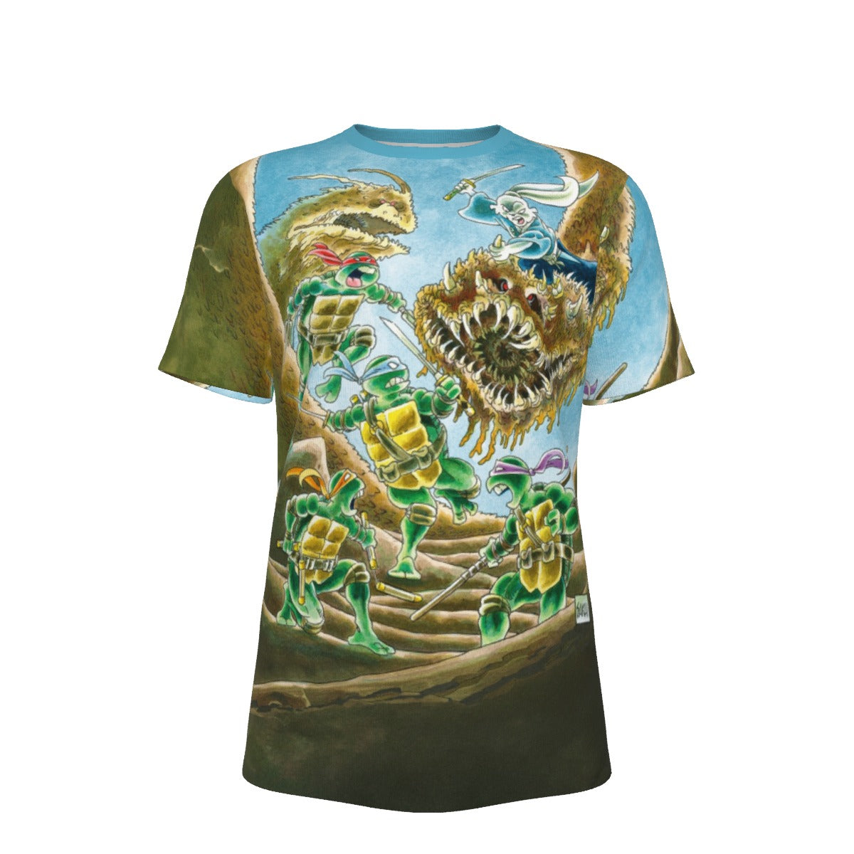 USAGI YOJIMBO VS TNMT All Over Print Shirt & Tank Top - TEENAGED