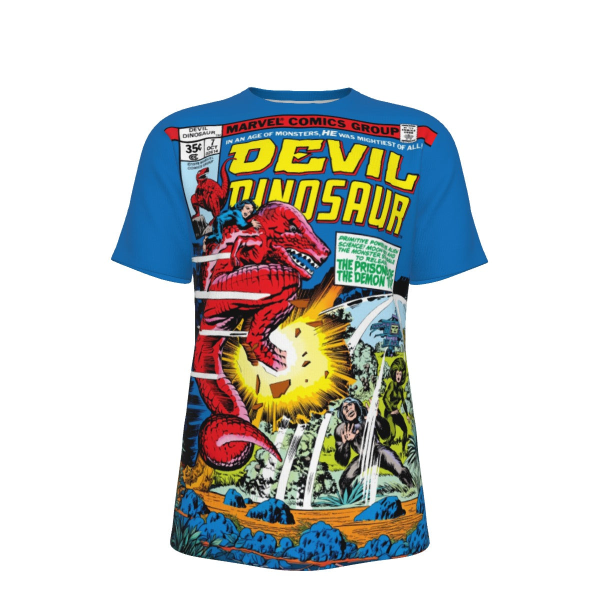 DEVIL DINOSAUR 7 All Over Print Shirt & Tank Top - JACK KIRBY ART