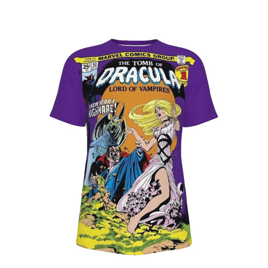 TOMB OF DRACULA 43 ALL OVER PRINT SHIRT AND TANK TOP-BERNIE WRIGHTSON ART