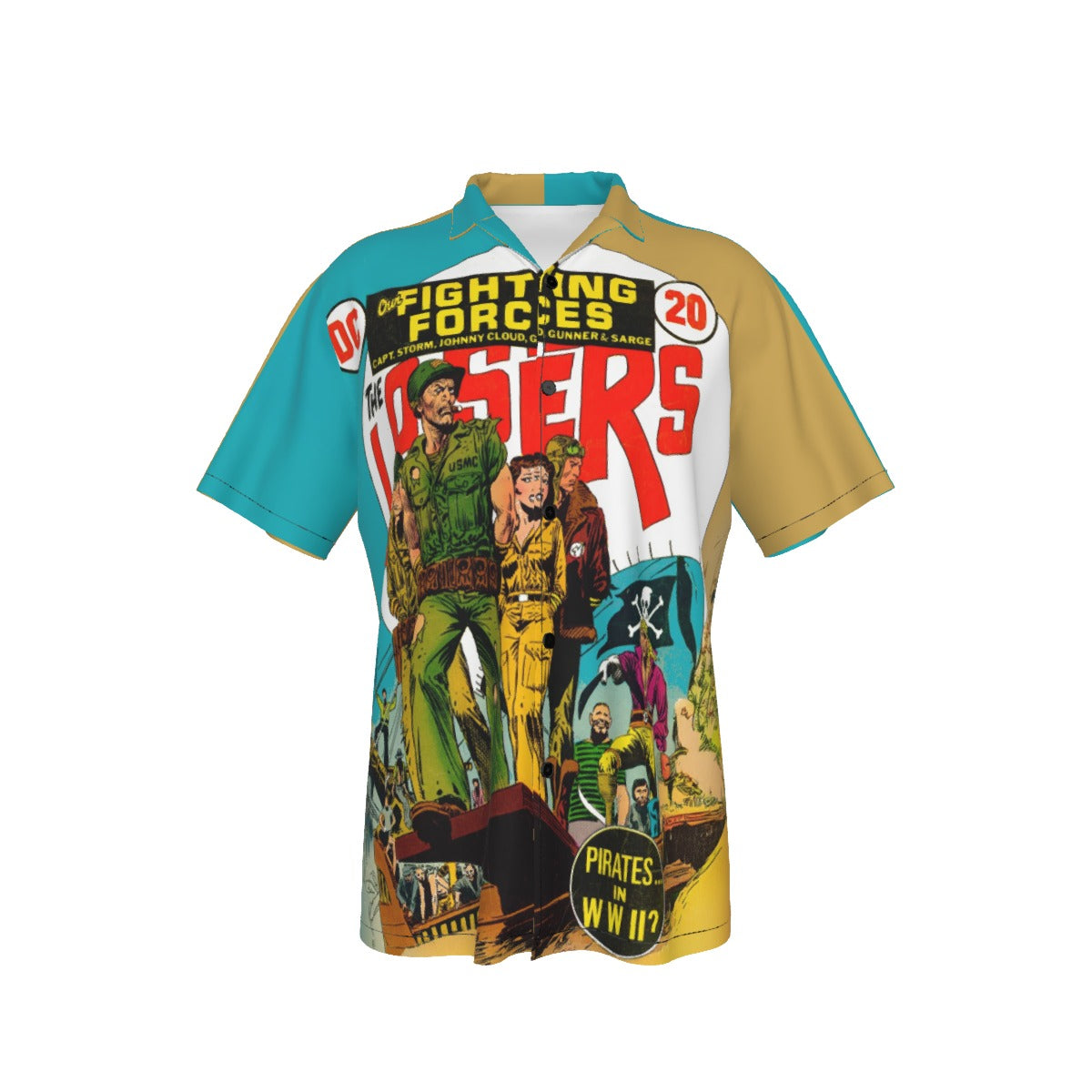 OUR FIGHTING FORCES 139 OVER PRINT SHIRT AND TANK TOP- THE LOSERS