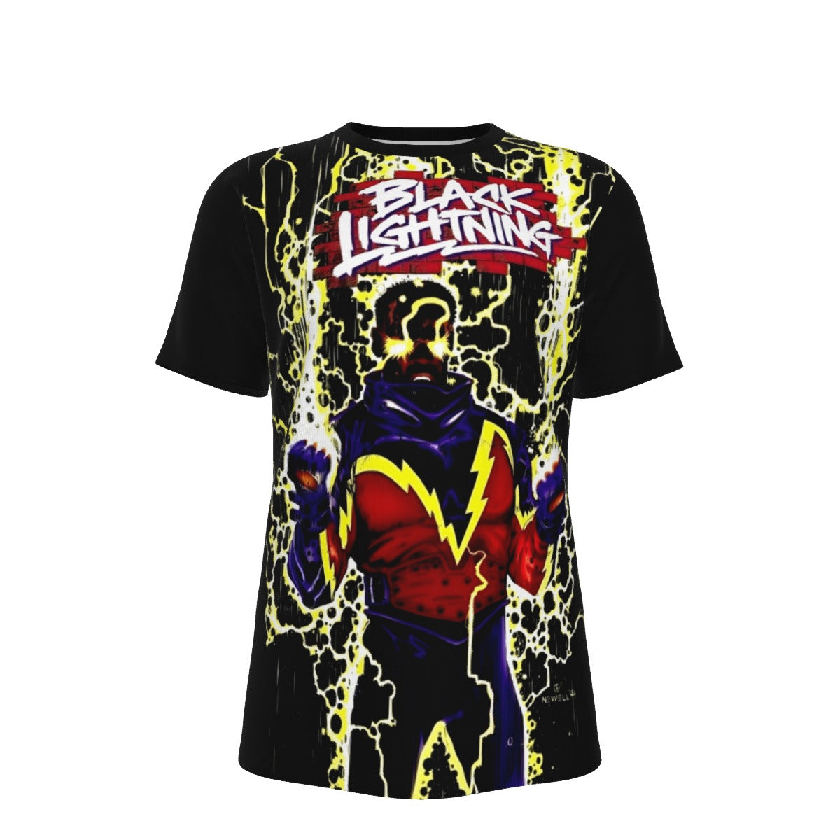 BLACK LIGHTNING 1 V2 All Over Print Shirt & Tank Top