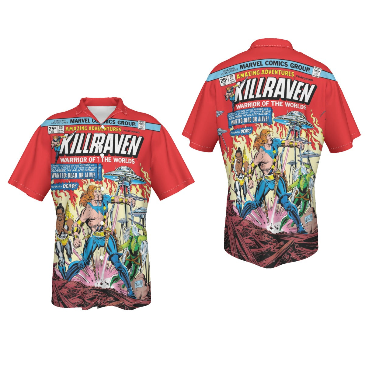 AMAZING ADVENTURES 30 All Over Print Shirt &amp; Tank Top -KILLRAVEN