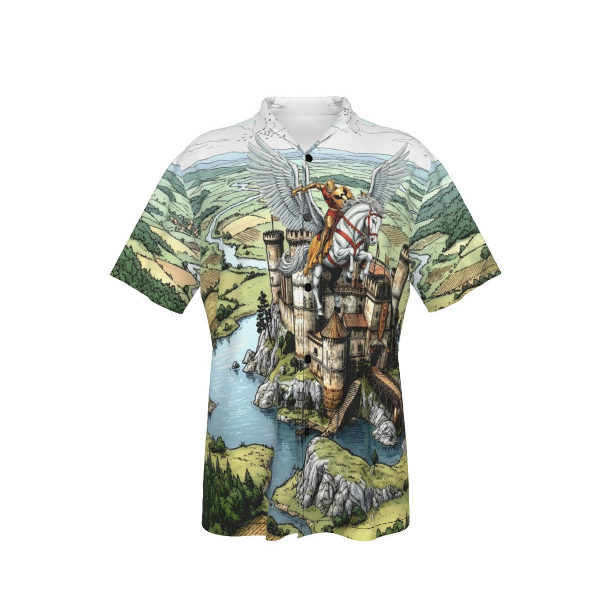 SHINING KNIGHT GO All Over Print Shirt & Tank Top - ORIGINAL ART