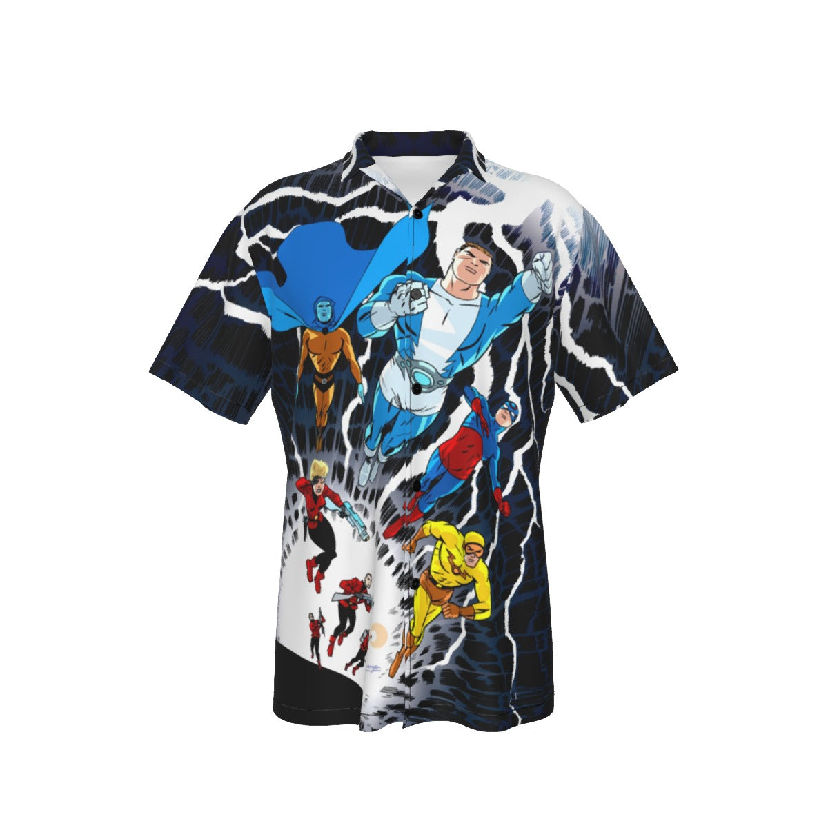 THUNDER AGENTS 1 All Over Print Shirt & Tank Top - DARWYN COOKE ART