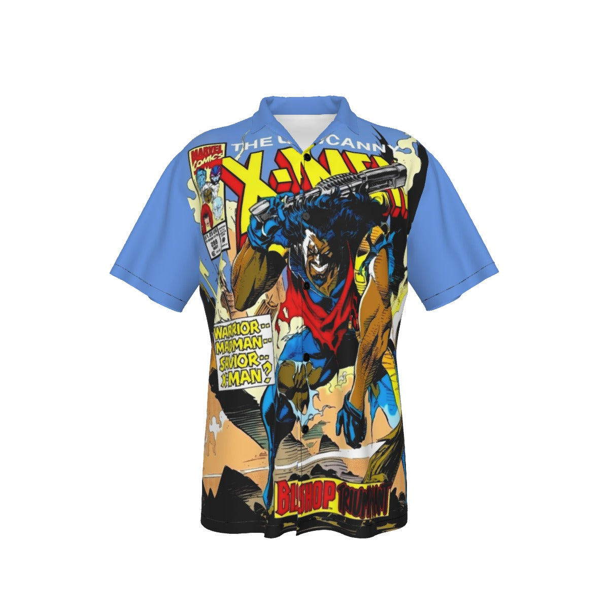 UNCANNY XMEN 288 ALL OVER PRINT SHIRT AND TANK TOP - BISHOP
