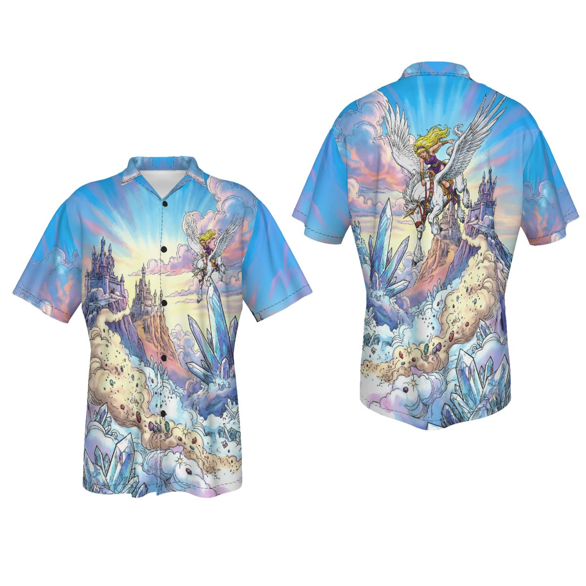 AMETHYST GO All Over Print Shirt & Tank Top  -ORIGINAL ART