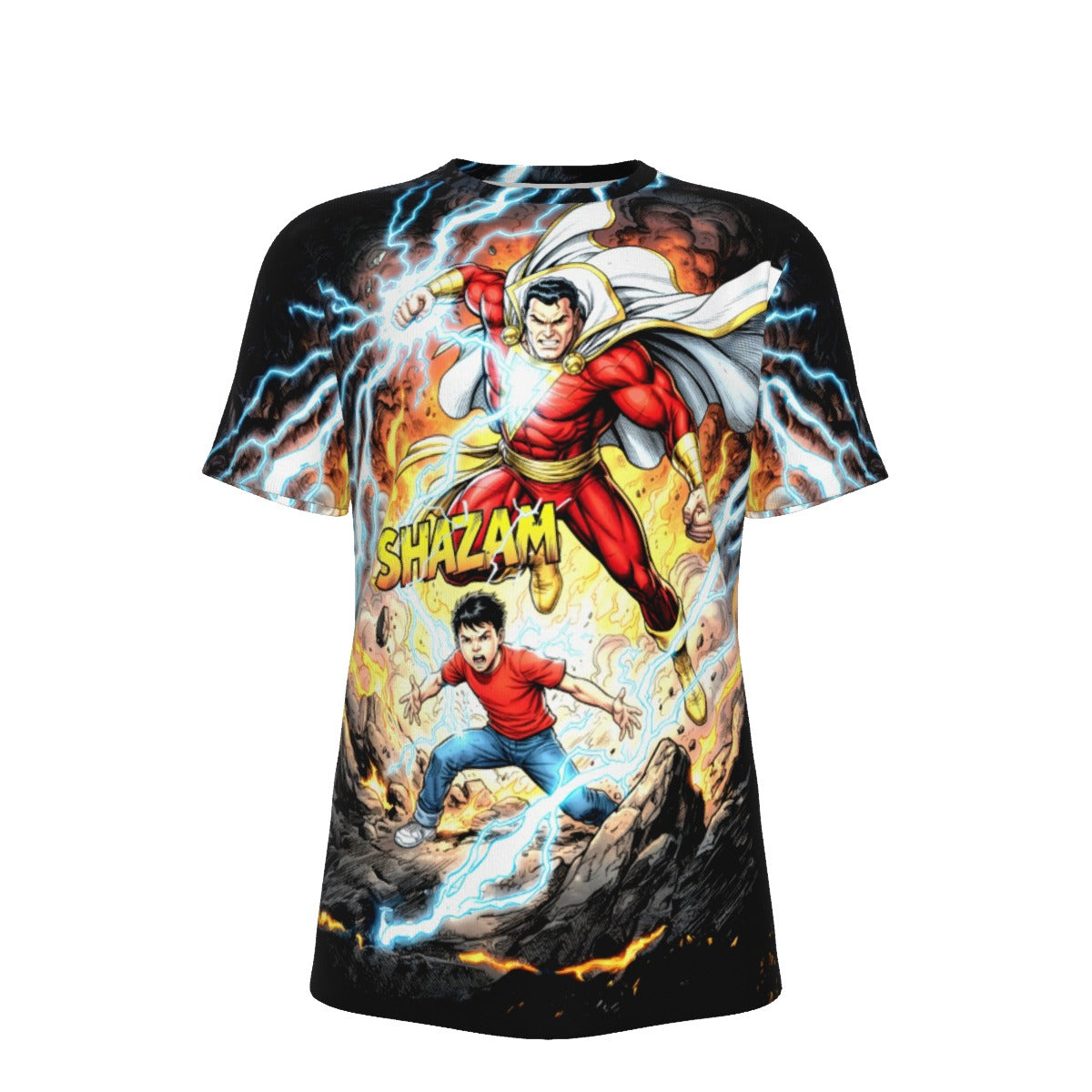 BILLY BATSON GO All Over Print Shirt & Tank Top - ORIGINAL ART