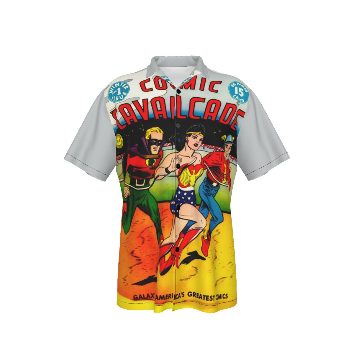 COMICS CAVALCADE All Over Print Shirt & Tank Top