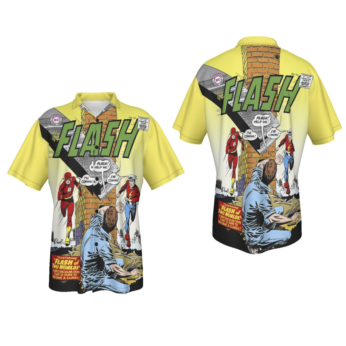 FLASH 123 All Over Print Shirt & Tank Top