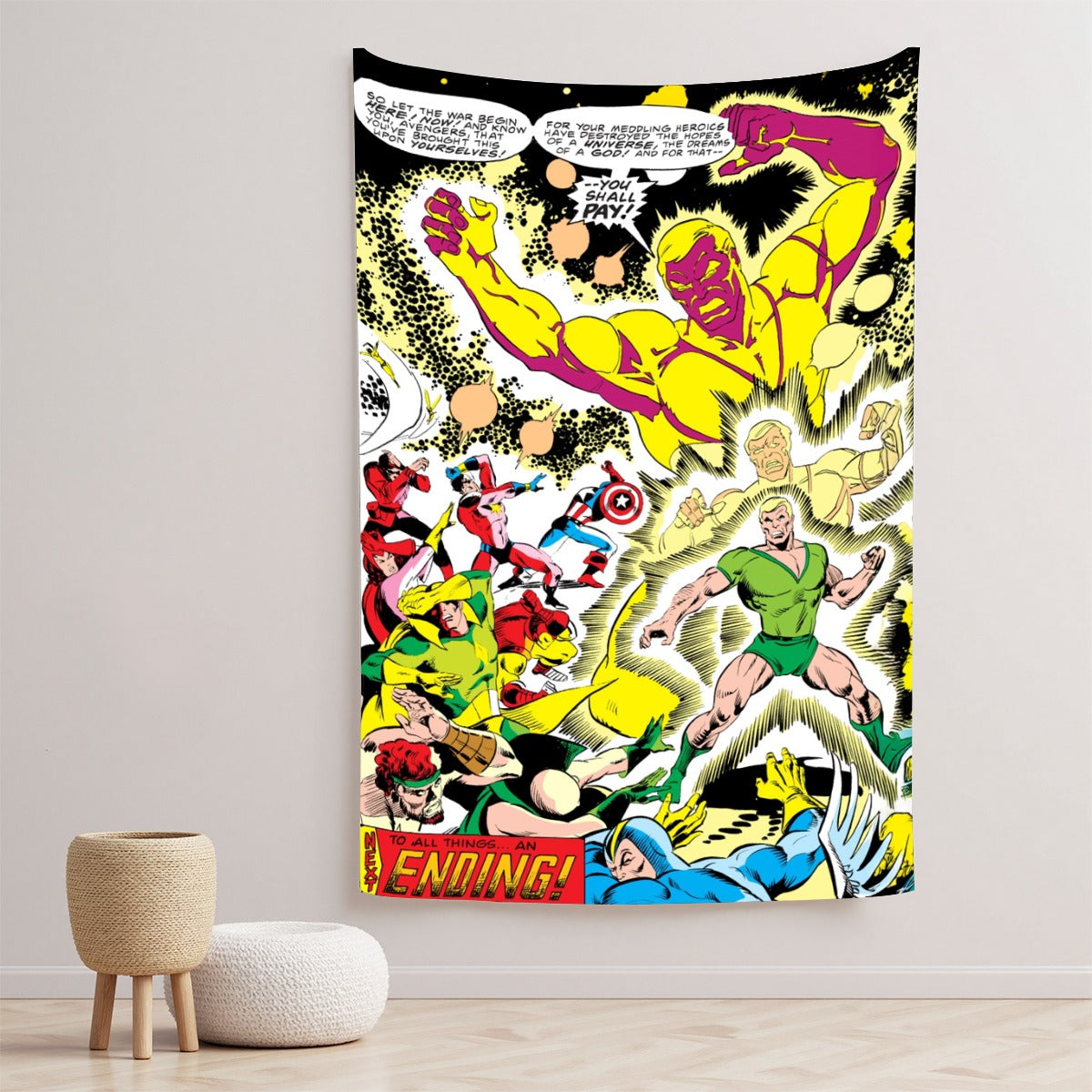 PICK YOUR OWN COMIC COVER TAPESTRY