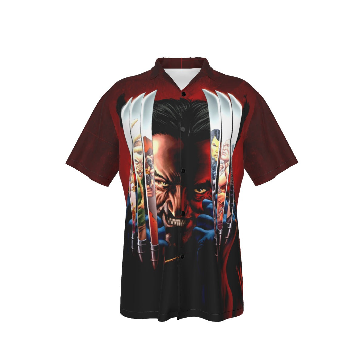 HOUSE OF M: MASTERS OF EVIL 2 OVER PRINT SHIRT AND TANK TOP - WOLVERINE