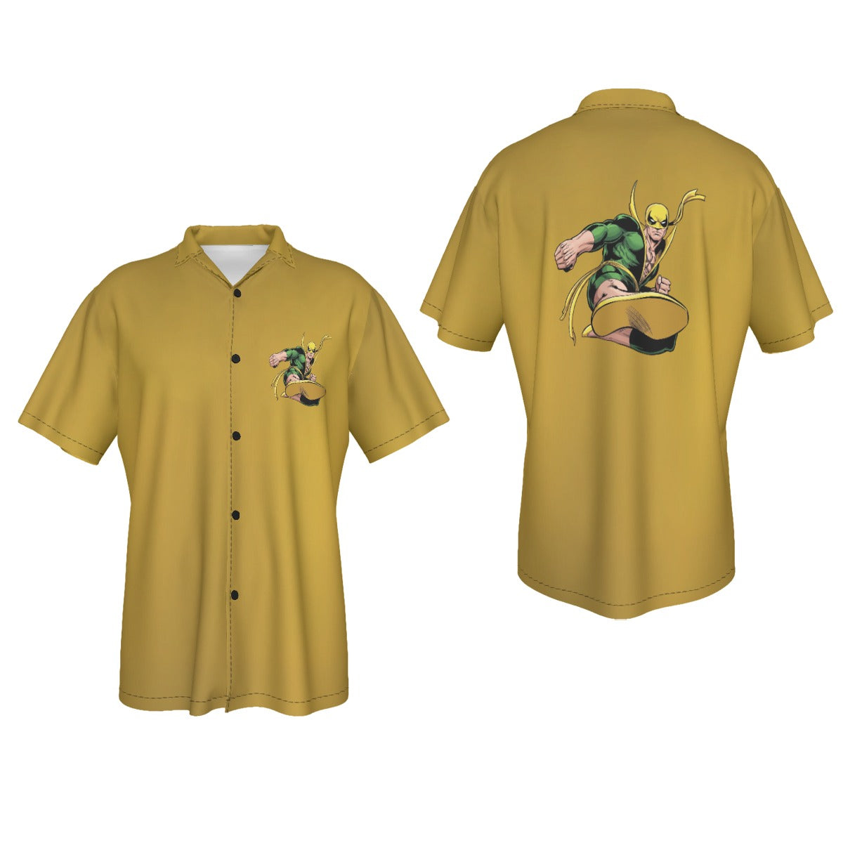 IRON FIST PIN UP All Over Print Shirt & Tank Top - JOHN BYRNE ART