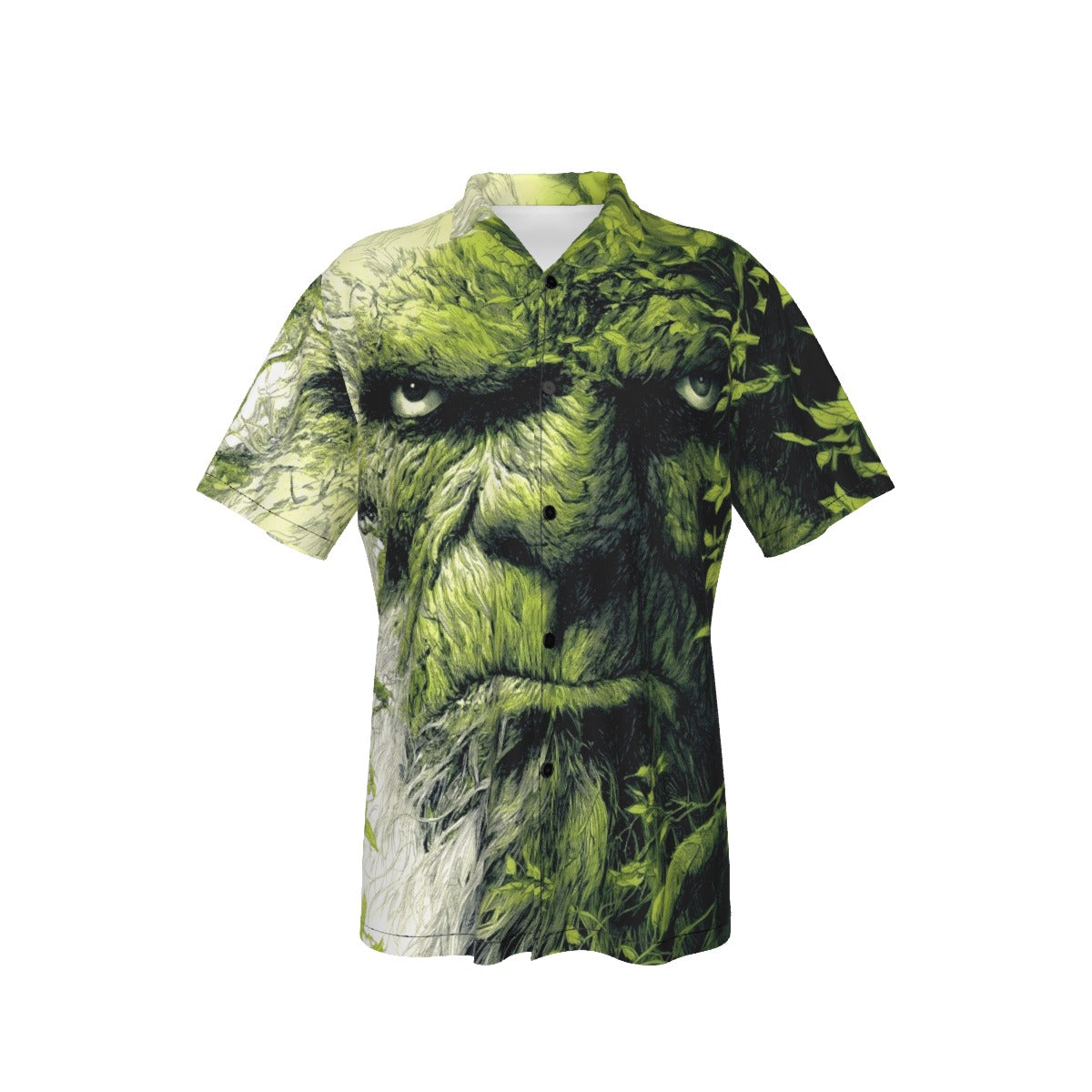 FACE OF SWAMP THING ALL OVER PRINT SHIRT AND TANK TOP -ORIGINAL ART