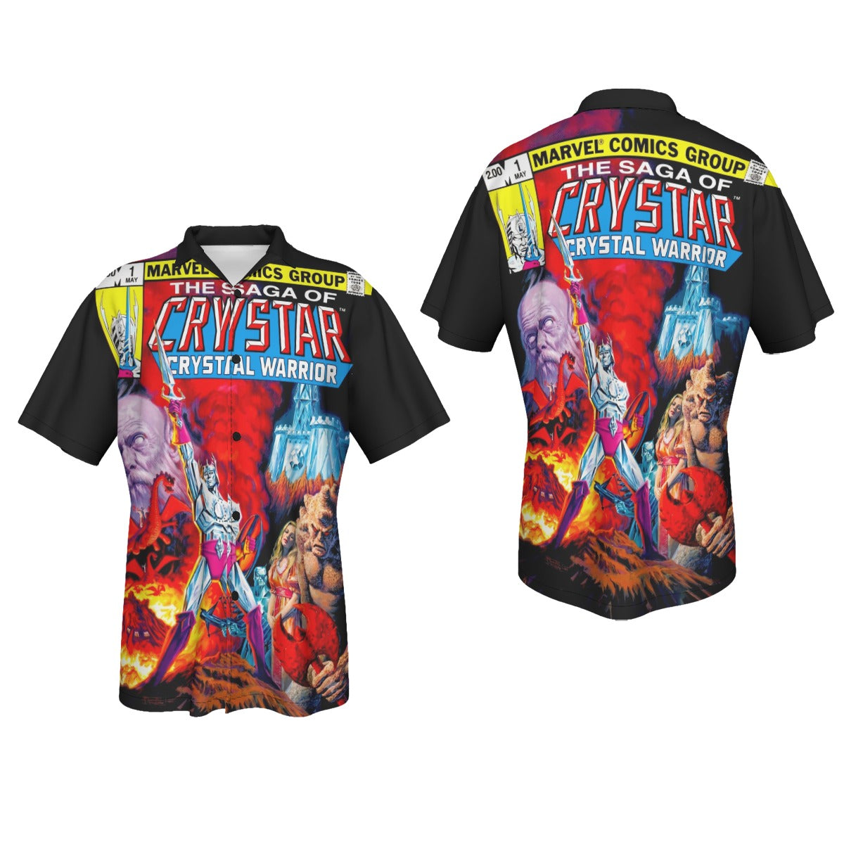 CRYSTAR 1 All Over Print Shirt & Tank Top